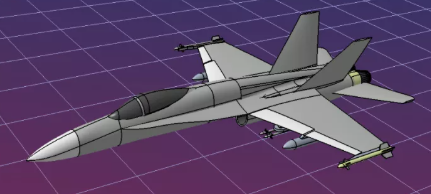 F-18 S(Hornet)𶷙Cģ3DD IGSʽ