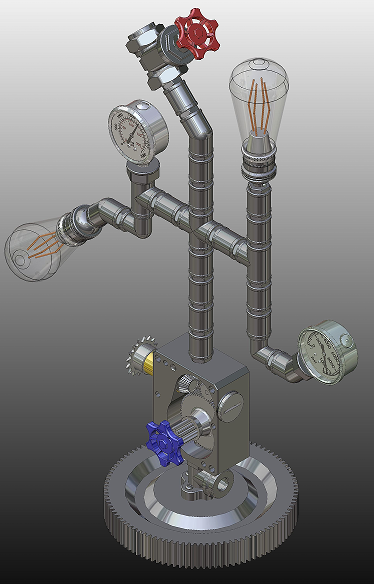 Vintage lamp M1䓹͟3D(sh)ģD STPʽ