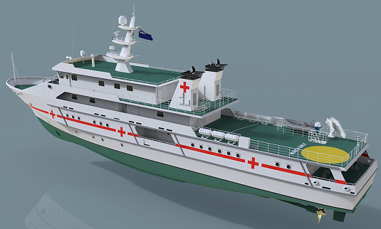 Ambulance vesselo3DģD RHINOOӋ STP - 