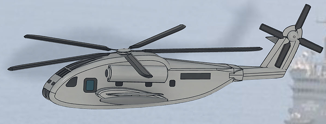 Sikorsky CH-53\ݔֱC3DD STEP STLʽ