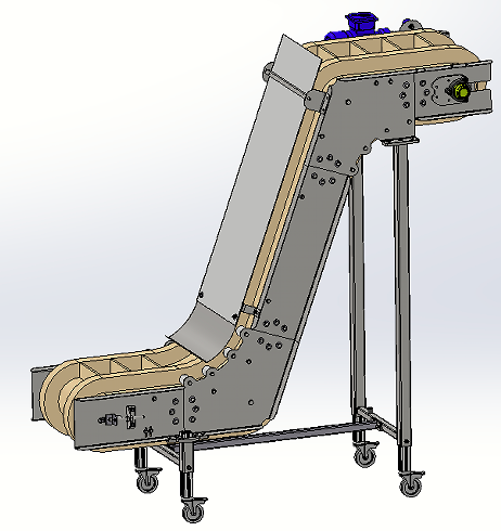 Z conveyor belt Zݔ͎3DģD SolidworksOӋ