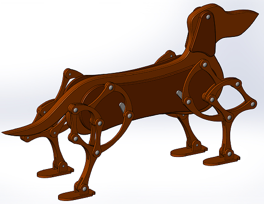 DachshundߙC(j)(gu)3D(sh)ģD SolidworksO(sh)Ӌ STEP