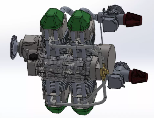 BpֱClәCrotax912lәC3Dģ͈D SolidworksOӋ