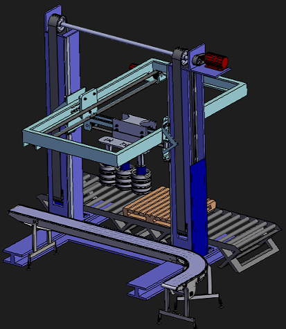 keg palletizerͰbaC3DģD SolidworksOӋ