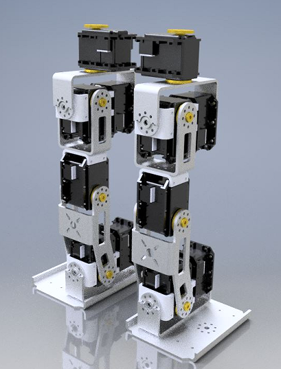 2-Legged Humanoid RobotCpȽY3DD STPʽ