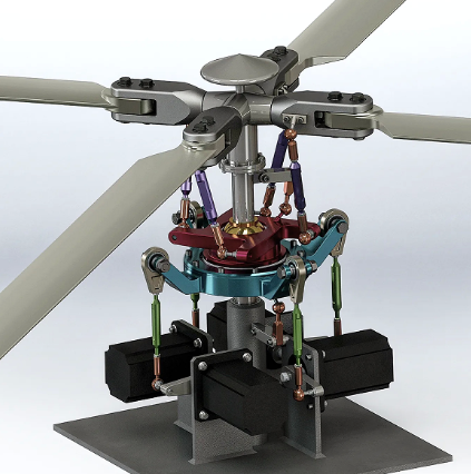 Rotor de HelicopteroֱCY3DD SolidworksOӋ