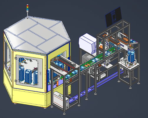 Attach Label automatic MachineԄN(bio)C(j)3D(sh)ģD STPʽ