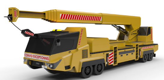 tbo-t10 Truck craneؙCC3DģD STEPʽ