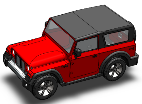 Mahindra Thar܇ģ3DD SolidworkOӋ STP