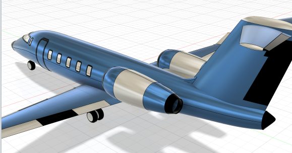 Learjet 55pl(f)u͹ՙCģ3DD STPʽ
