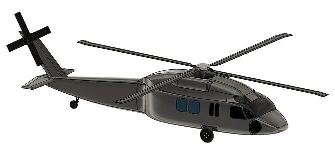  UH-60;ֱCģ3DD STEP STLʽ