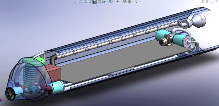 ůͨ{(dio)HyperloopY(ji)(gu)3DD SolidworksO(sh)Ӌ