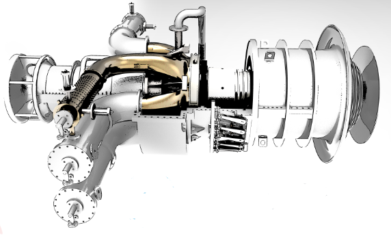 GE MS 3002ȼu݆lәCģ3DD SolidworksOӋ