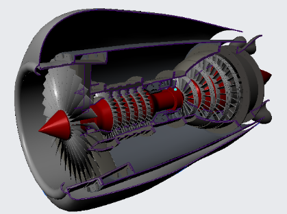 jet-engine-assembly⺽՜uȰlәC濂3DģD IGSʽ