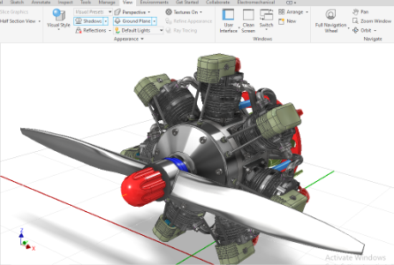 Rotary-Engine 7ΰlәC3DD STP ƽ湤̈D