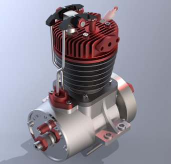 Small Gas EngineСȼ?x)l(f)әC(j)3D(sh)ģD STEPʽ