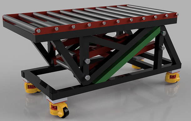 scissor-lift-tableʽC3DģD STEPʽ