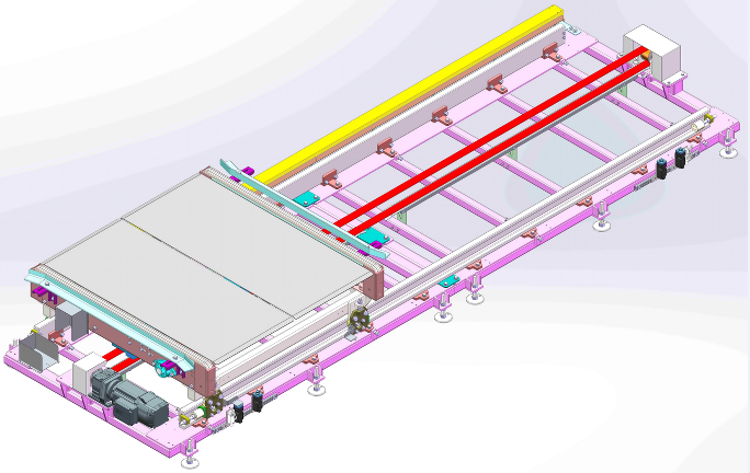 Pallet ShuttleбPC3DģD SolidworksOӋ