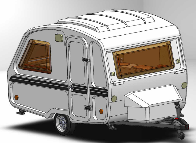 Caravan N 126 DСͷ܇܇3D(sh)ģD SolidworksOӋ STEPʽ