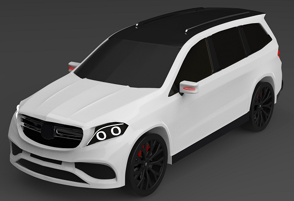 Mercedes-Benz GLSģ3DD CATIAOӋ IGSʽ