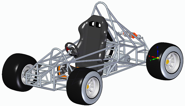 kart-electrico F1늄ӿ܇3DģD Solid EdgeOӋ STP IGSʽ