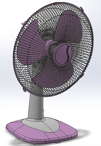 Desk Fan ModelsСL3DģD step x_tʽ