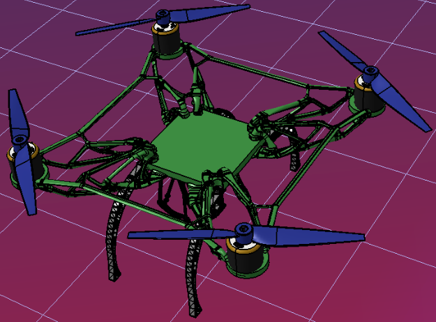 generative drone frameo˙CܽY3DD STEPʽ