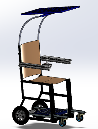 electric-wheelchair׸b݆3DD SolidworksO(sh)Ӌ STP