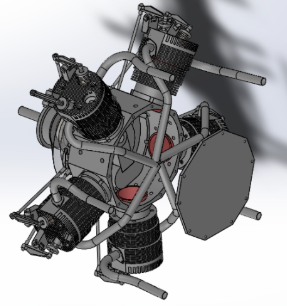 Motor Radial 5 Cilindros 5ͰlәC3DģD SolidworksOӋ ̈D