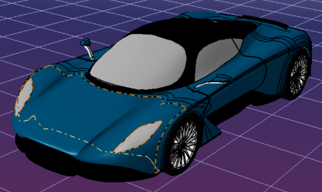 Aston Martin DB-Borroni˹DR܇3D(sh)ģD STEPʽ