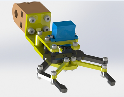 gripper with SG90AY3DģD SolidworksOӋ