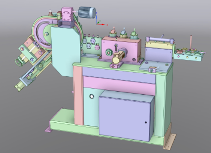 Automatic wire bending machineԄӏzC3DģD STP IGS x_bʽ