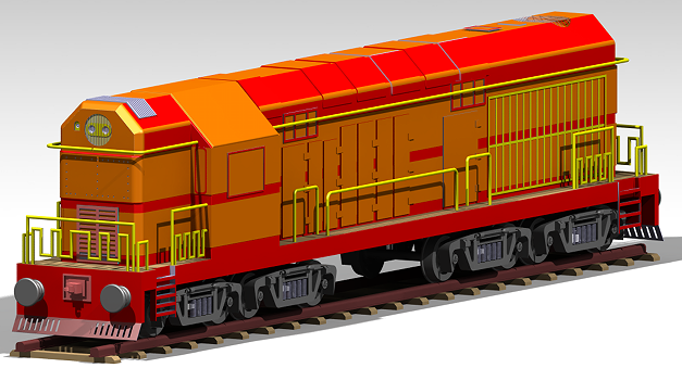 railwayӡȃȼC܇3DģD CATIAOӋ