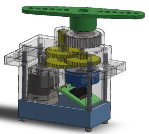 Servo Motorŷ늙Cֱ늙C3DģD SolidworksOӋ