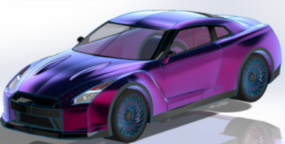 ծa(chn) gtr܇՚ģ3DD SolidworksO(sh)Ӌ(j)