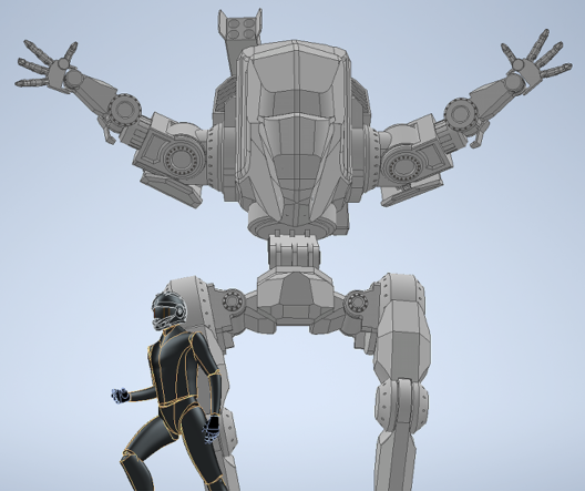 Titan mech V3C3DģD STPʽ