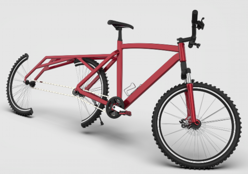 Weird Bicycle݆֮܇3DģD SolidworksOӋ