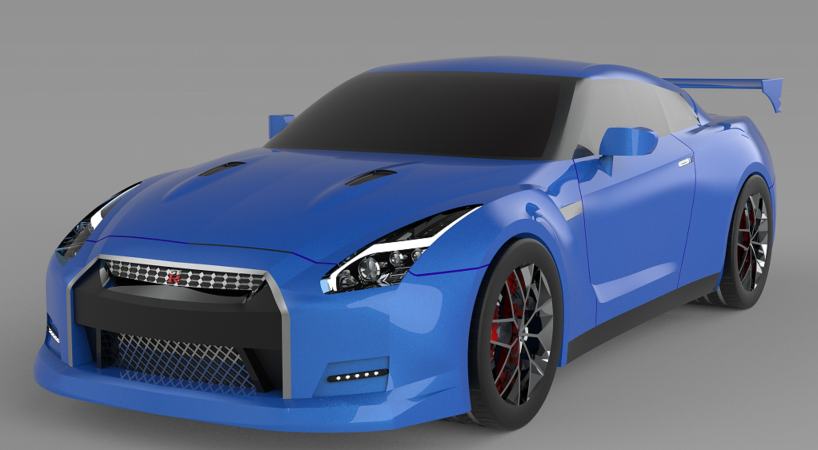 Nissan GT-RI܇݈Dģ3DD IGSʽ