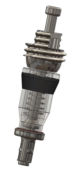 Valve core of nippel܇݆Tо3DģD IGS STEPʽ