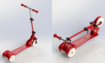 Ride On SkateͯTл3DģD SolidworksOӋ x_t