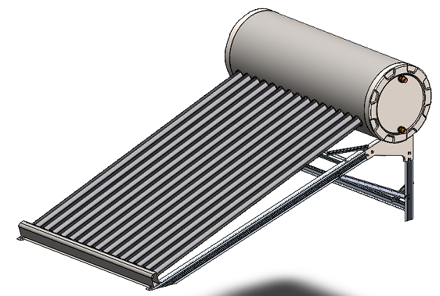 Solar-Thermal Collectorsչ̫ܼ3D(sh)ģD SolidworksOӋ