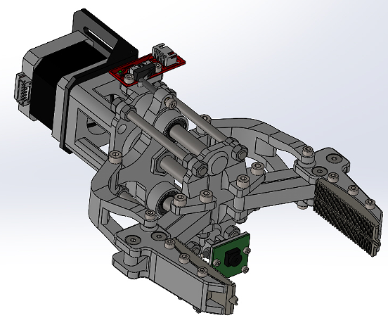 RG rover team gripperAߊA֙C(j)(gu)3D(sh)ģD SolidworksO(sh)Ӌ ste