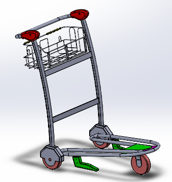 Bag trolley܇3DģD STEPʽ