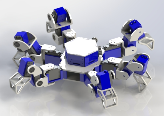 HexapodC(j)˺ģ3DD SolidworksO(sh)Ӌ(j)