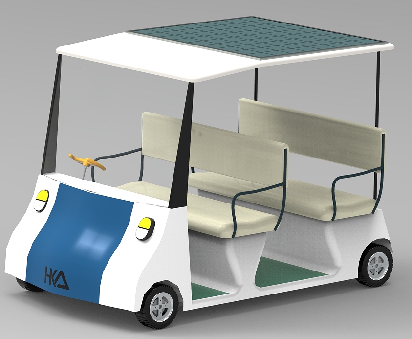 Golf Cart늄(dng)ߠ܇3D(sh)ģD STPʽ