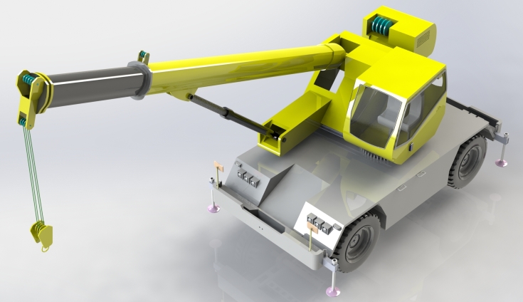 CraneؙC܇ģ3DD SolidworksOӋ