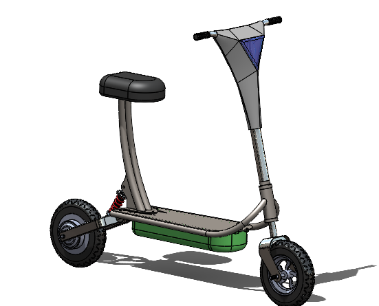 E-scooter̤܇3DģD STEPʽ