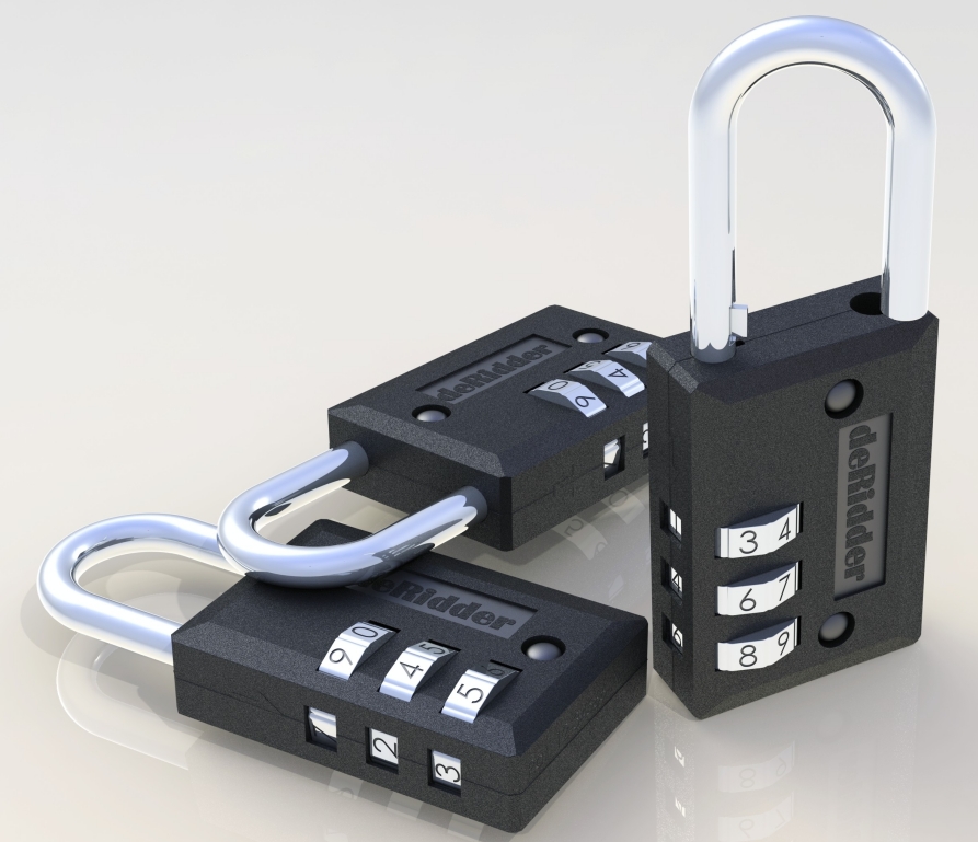 combination lockܴai3D(sh)ģD STEPʽ