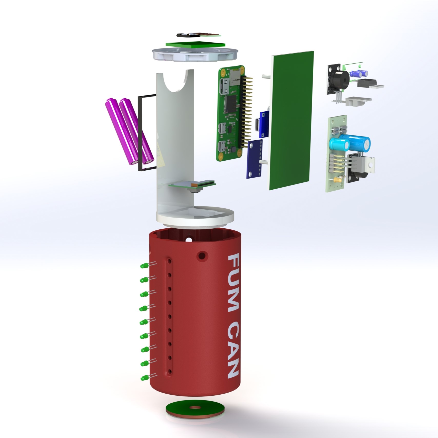 FUMCAN Satellitelģ3DD SolidworksOӋ