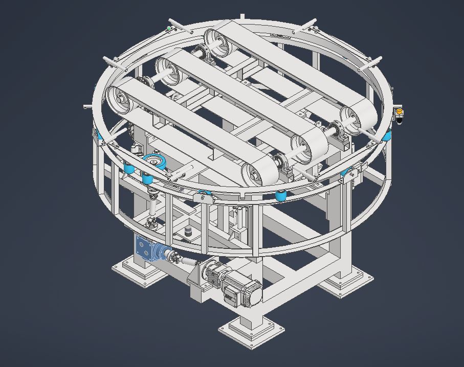 LIFT-ROTATE CONVEYORʽDݔ͙C3D(sh)ģD STPʽ